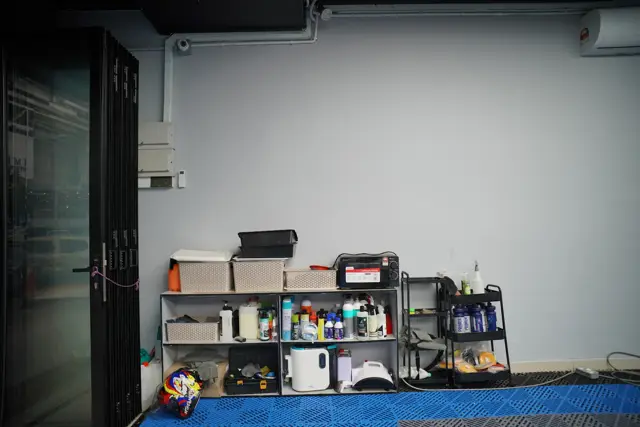 KOYA detailing products shelf