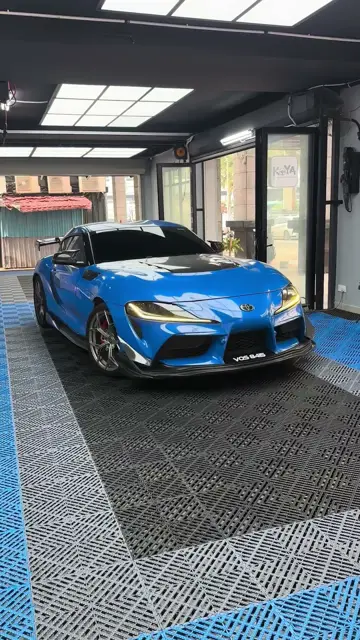 Blue Supra in the KOYA bay